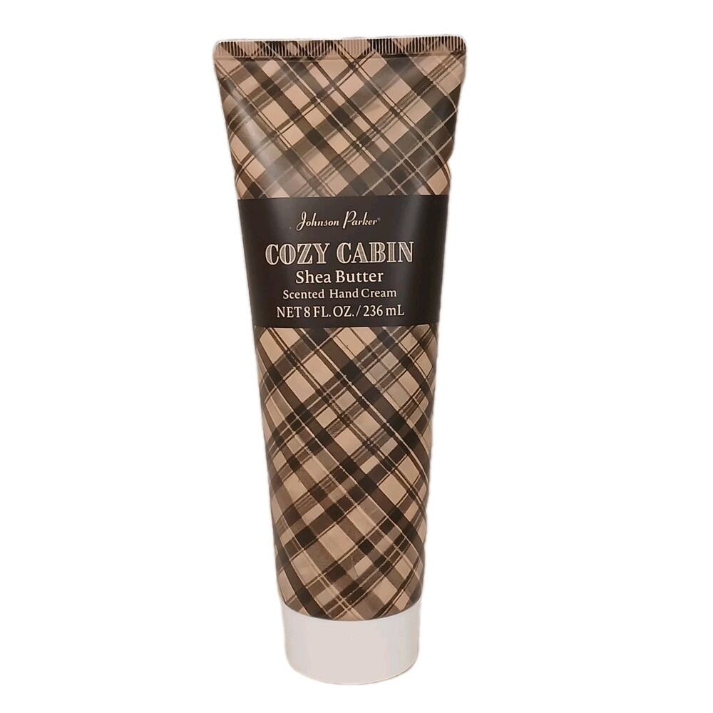 Johnson SHEA BUTTER Moisturizing Hand Cream Cozy Cottage Scented Large 8 oz Tube